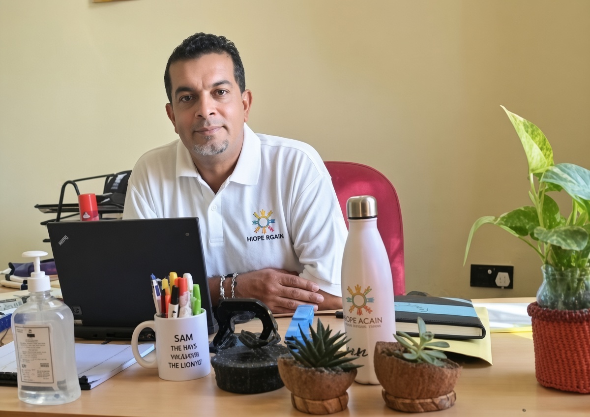 Sameer Mair, Founder and Chairman of Hope Again